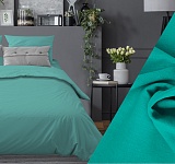 Постельное белье бязь ГОСТ гладкокрашенная 140г/м2, изумруд