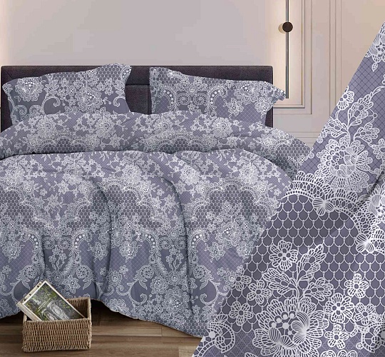 Постельное белье бязь набивная 120г/м2, Мадлен