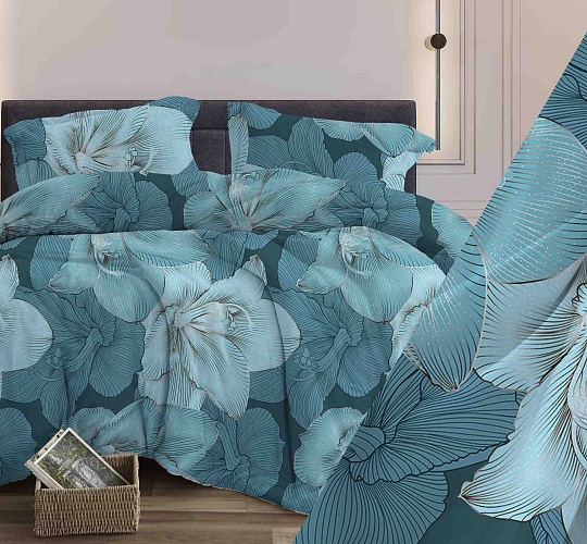 Постельное белье бязь набивная 120г/м2, расцветка ассорти