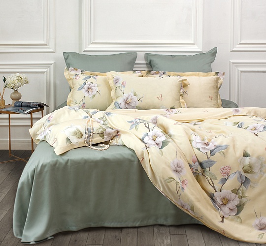 Постельное белье поплин набивной 110г/м2, 6910