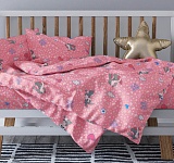 Постельное белье детское (ясли) с одной наволочкой 60х60 (бязь ГОСТ набивная, 140г/м2), расцветка ассорти