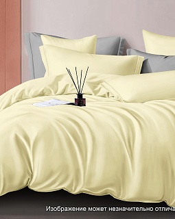 Постельное белье сатин гладкокрашенный 120г/м2, Ваниль
