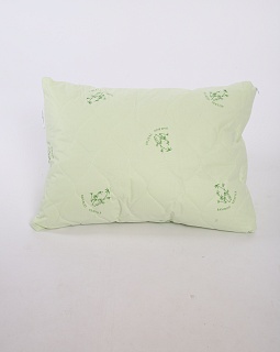 Подушка Бамбук 50х70см (внешний слой: синтетическое волокно с добавлением бамбуковых волокон, наполнитель: искусственный лебяжий пух, чехол: тик смесовый)