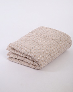 Одеяло Эко-стиль 150г/м2 (синтетическое волокно с добавлением льняных волокон/перкаль хлопок 100%)