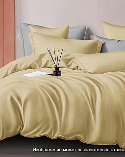 Постельное белье сатин гладкокрашенный 120г/м2, Марципан
