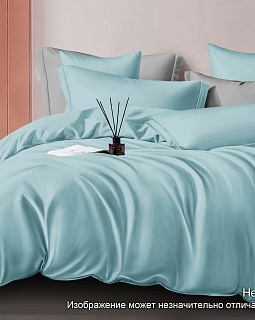 Постельное белье сатин гладкокрашенный 120г/м2, Нежная бирюза