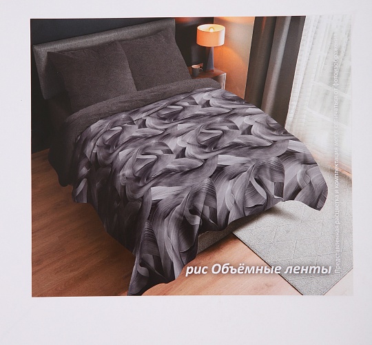 Постельное белье перкаль набивной 115г/м2, Объемные ленты