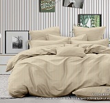 Постельное белье страйп-сатин 130г/м2, слоновая кость