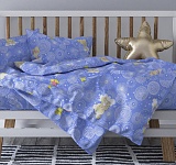 Постельное белье детское (ясли) с одной наволочкой 60х60 (бязь ГОСТ набивная, 140г/м2), расцветка ассорти