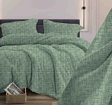 Постельное белье бязь набивная 120г/м2, Контур зеленый