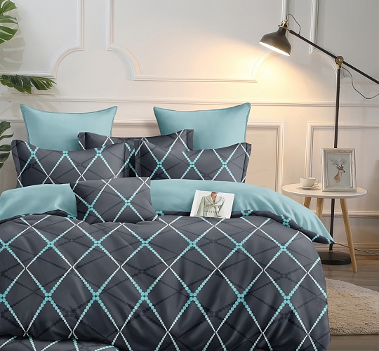 Постельное белье поплин набивной 110г/м2, 6916