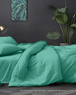 Постельное белье поплин гладкокрашенный 110г/м2, Изумруд