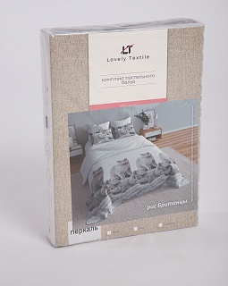 Постельное белье перкаль набивной 115г/м2, Британцы