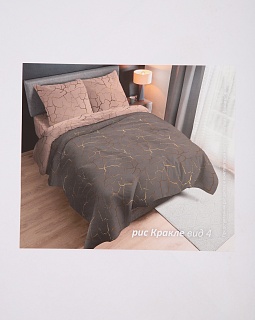Постельное белье перкаль набивной 115г/м2, Кракле вид 4