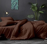 Постельное белье поплин гладкокрашенный 110г/м2, Шоколад