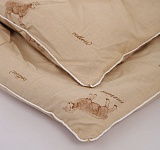 Одеяло Премиум Овечка 500г/м2 (синтетическое волокно с добавлением шерсти/поплин хлопок 100%)