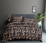 Постельное белье 2-спальное с двумя наволочками 50х70 (полисатин набивной, 80г/м2), расцветка ассорти