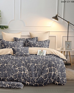 Постельное белье поплин набивной 110г/м2, 6911