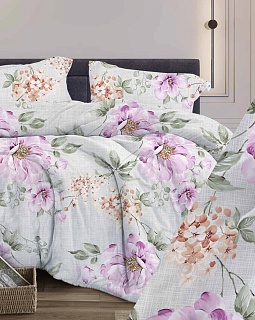 Постельное белье бязь набивная 120г/м2, Акварель