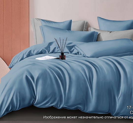 Постельное белье сатин гладкокрашенный 120г/м2, Синий