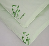 Одеяло Бамбук 300г/м2 (синтетическое волокно с добавлением бамбуковых волокон/тик смесовый)