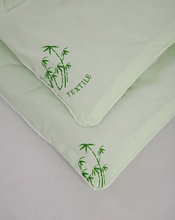 Одеяло Бамбук 300г/м2 (синтетическое волокно с добавлением бамбуковых волокон/тик смесовый)