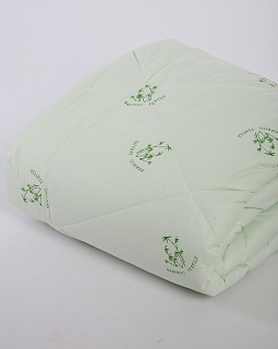 Одеяло Бамбук 300г/м2 (синтетическое волокно с добавлением бамбуковых волокон/тик смесовый)