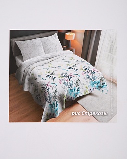 Постельное белье перкаль набивной 115г/м2, Стрекозы