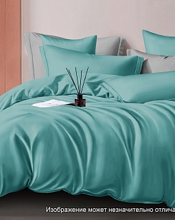 Постельное белье сатин гладкокрашенный 120г/м2, Зеленый