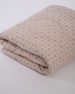 Одеяло Эко-стиль 300г/м2 (синтетическое волокно с добавлением льняных волокон/перкаль хлопок 100%)